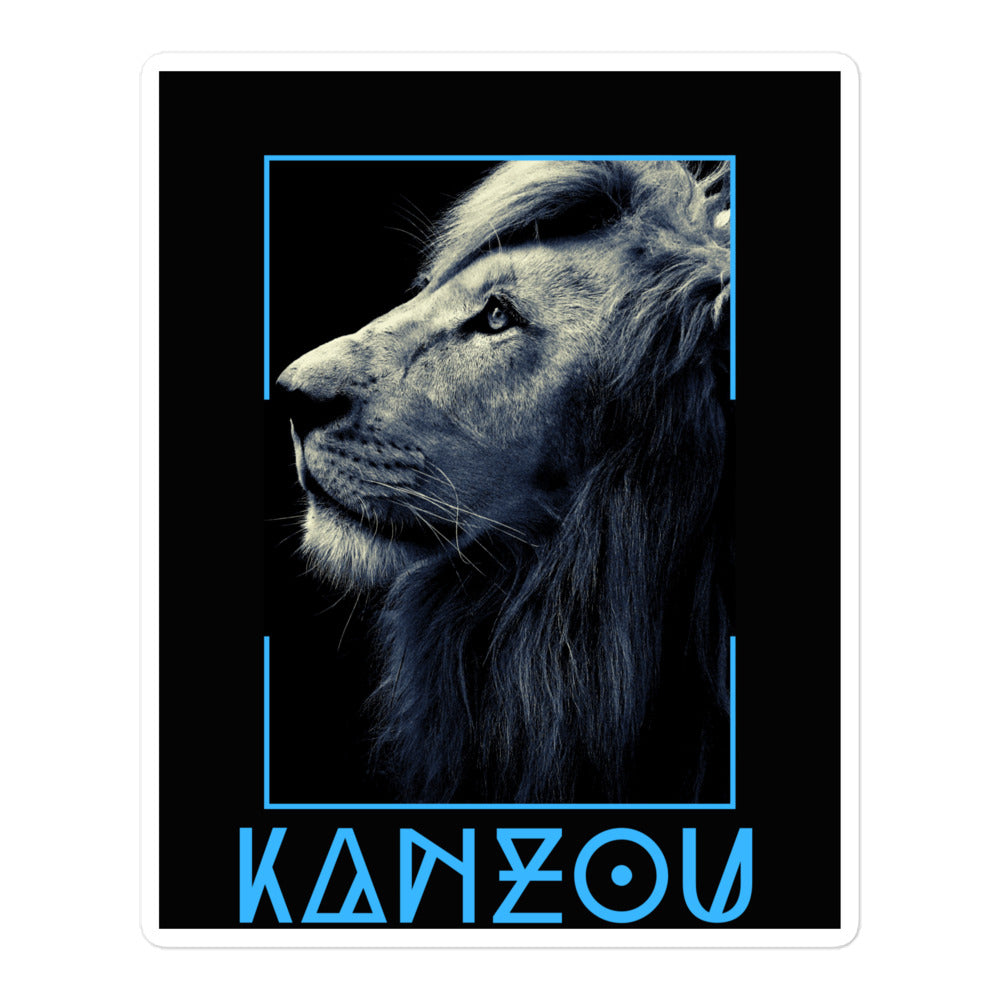 Kanzou Lion Head Stickers