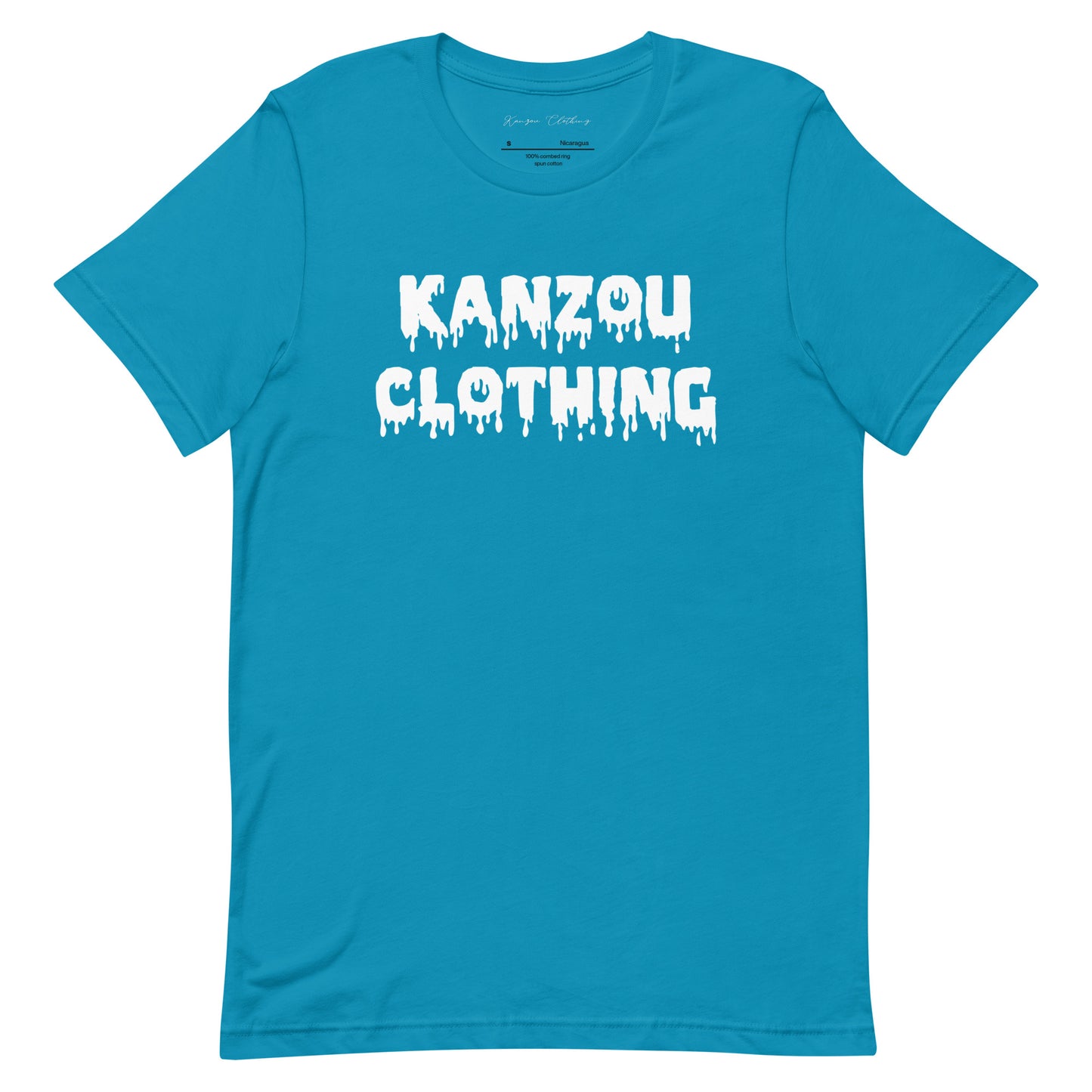 Kanzou Drip T-shirt White Print